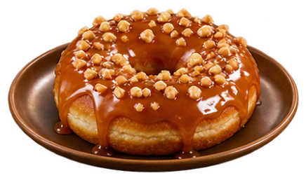 Caramel Shell Donut — House Bakery · Glazed