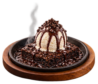 Sizzling Chocolate Brownie — Sizzler Special